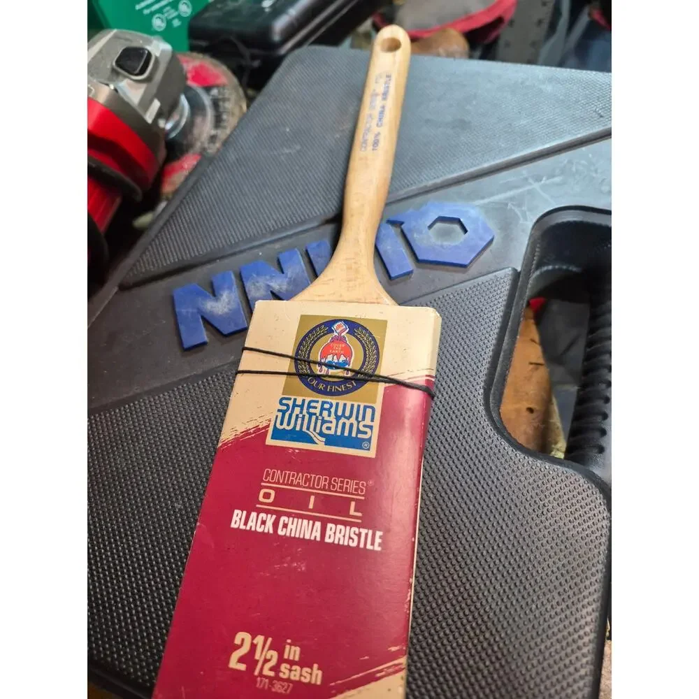 SHERWIN WILLIAMS SET OF 3 CONTRACTOR PAINT BRUSHES